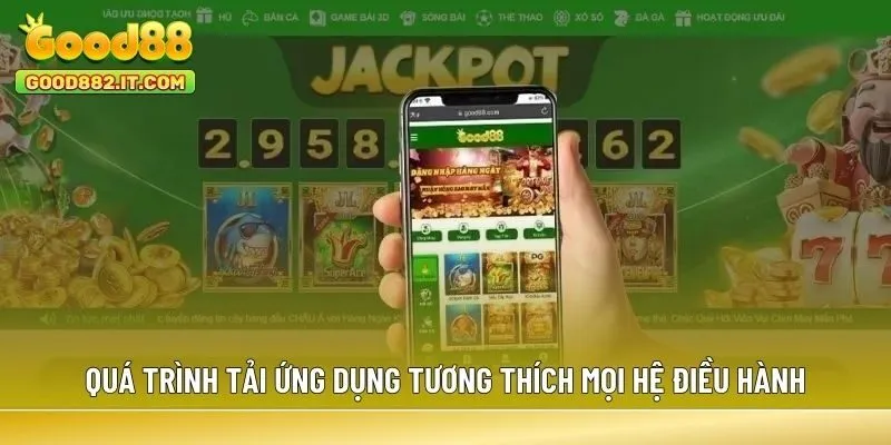 Quá trình tải ứng dụng tương thích mọi hệ điều hành